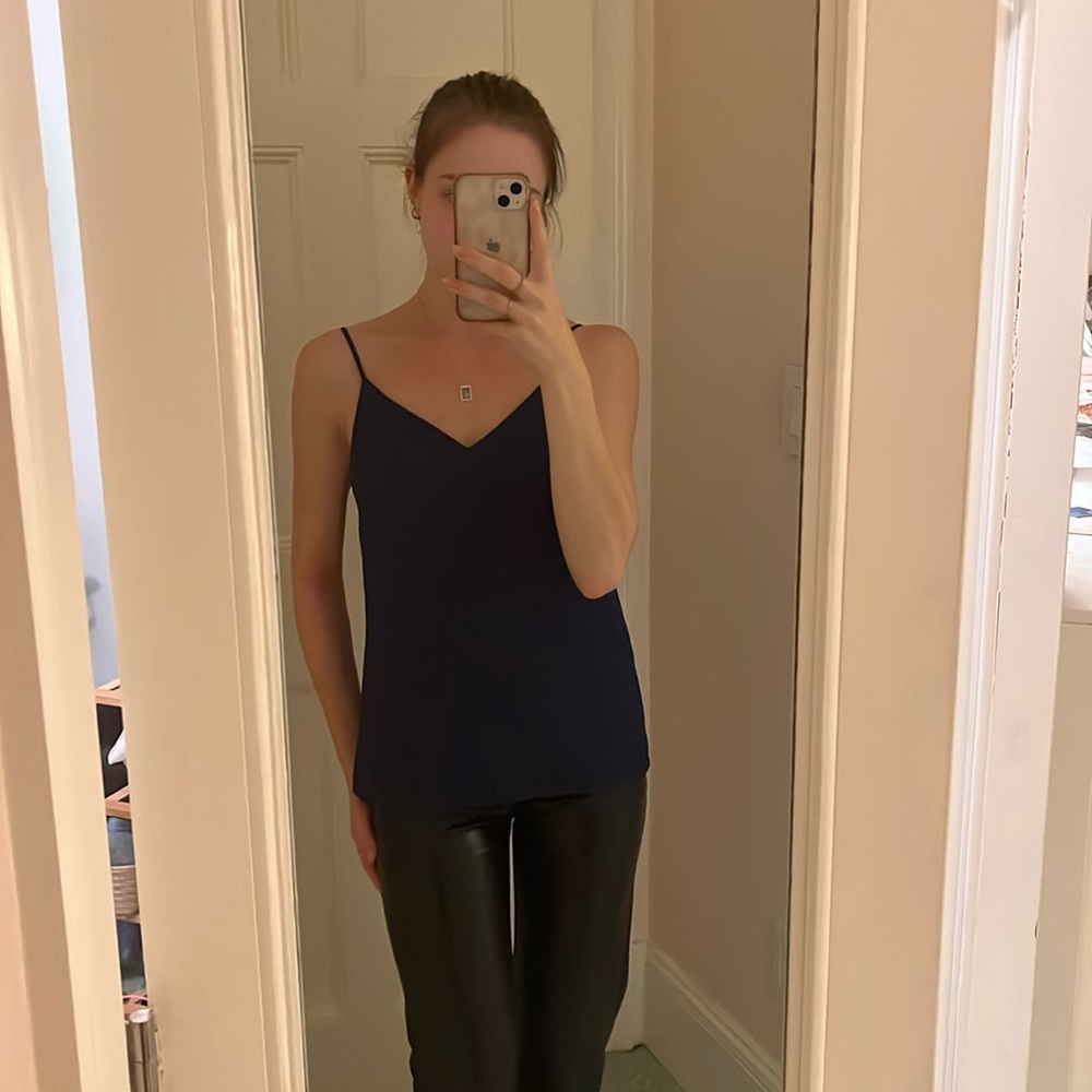 Banana Republic navy blue top
